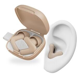 Alpine Silence Earplugs for Sleep, Focus & Travel V-Shape Snug Fit & Soft Tips